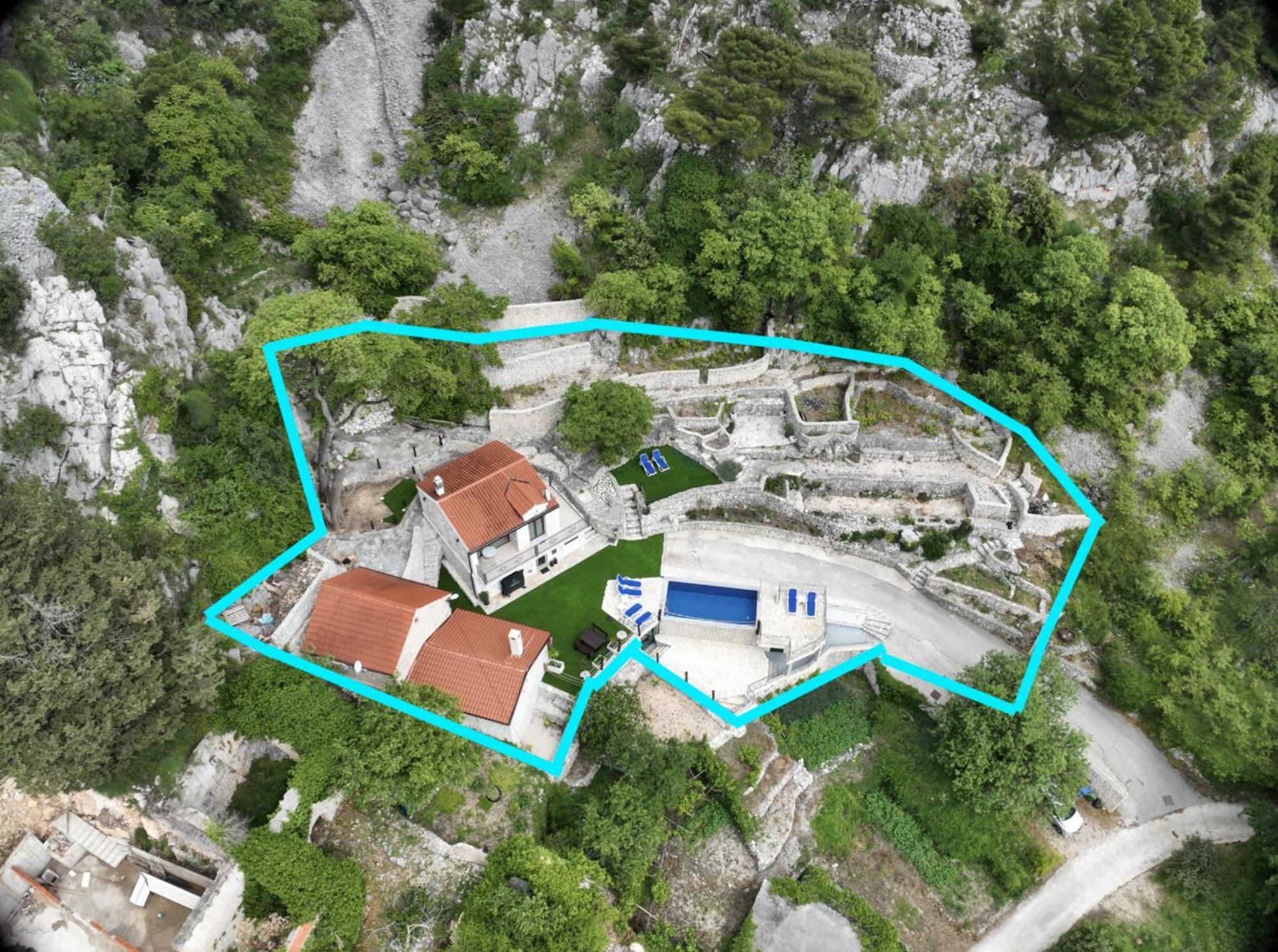 Stonehouse Residence In Makarska With Heated Pool Exterior photo