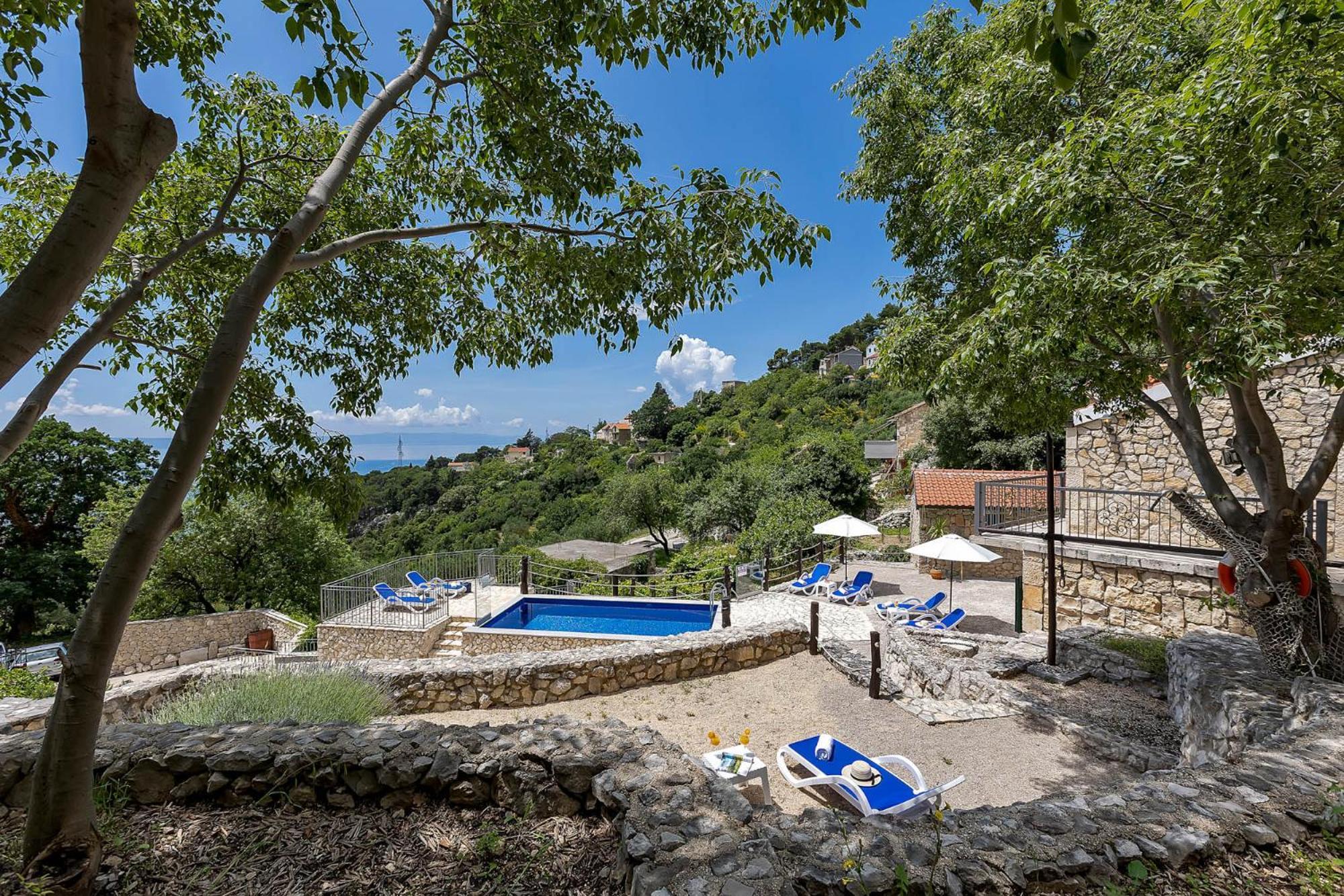 Stonehouse Residence In Makarska With Heated Pool Exterior photo